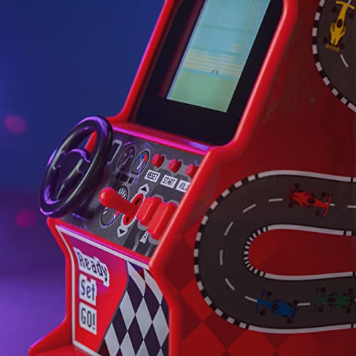 Handheld Arcade Racing Console with 30 Games