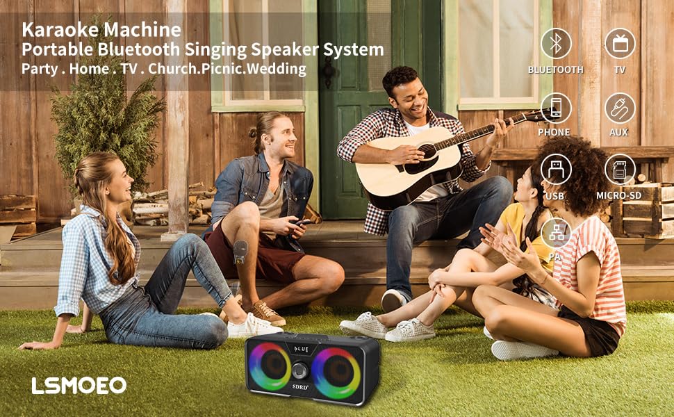 Wireless Karaoke Machine - Fun for All Ages!
