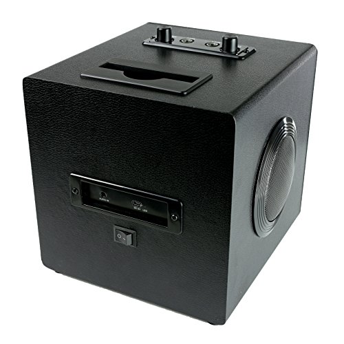 RockJam Bluetooth Karaoke Machine with Microphones & LED