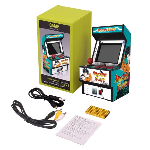 Handheld Mini Arcade Console, 156 Classic Games