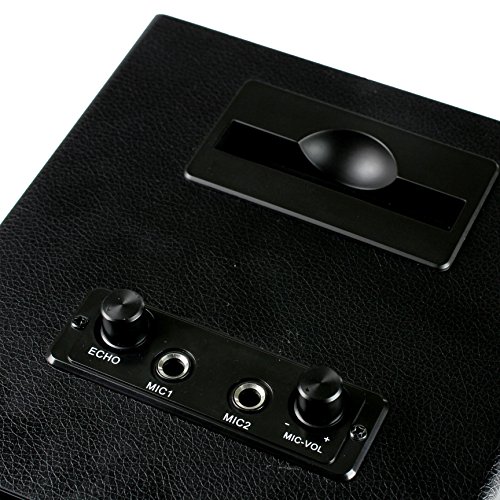 RockJam Bluetooth Karaoke Machine with Microphones & LED