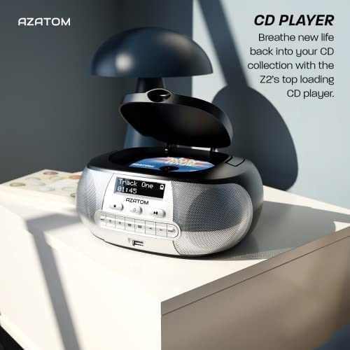 Zenith Z2 DAB CD Boombox: Premium Stereo Sound