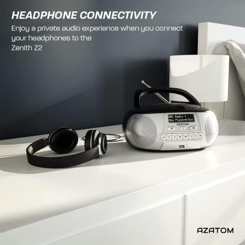 Zenith Z2 DAB CD Boombox: Premium Stereo Sound