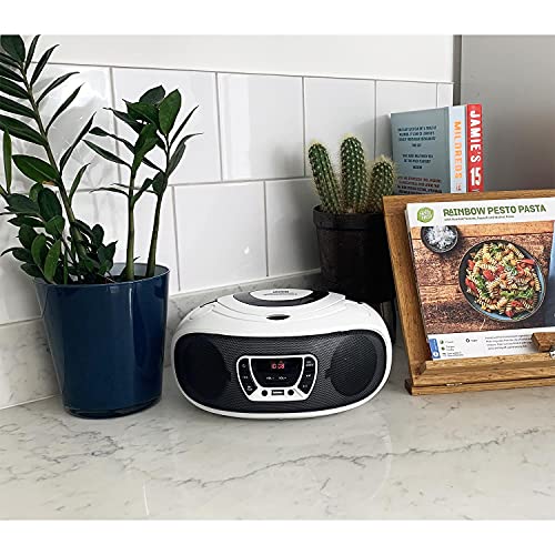 Portable Stereo BoomBox CD Player Radio USB MP3 AUX