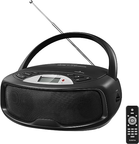 Gelielim Bluetooth CD Player Boombox | FM Radio