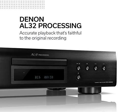 Denon CD Player for Home HiFi - Black