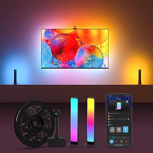 Envisual WiFi RGBIC LED Lights for 55-65 inch Screen