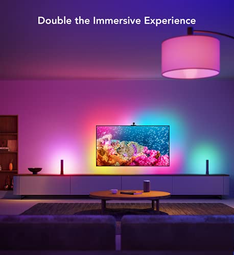 Envisual WiFi RGBIC LED Lights for 55-65 inch Screen