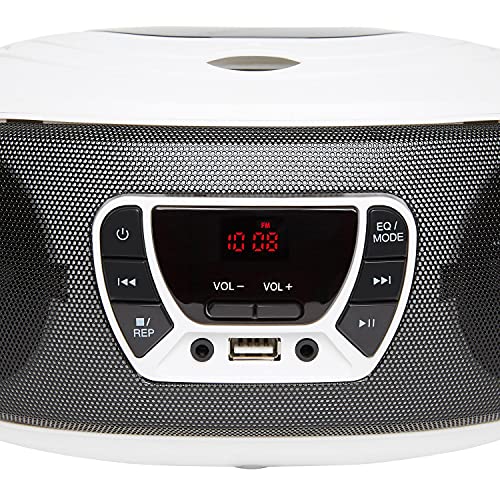 Portable Stereo BoomBox CD Player Radio USB MP3 AUX