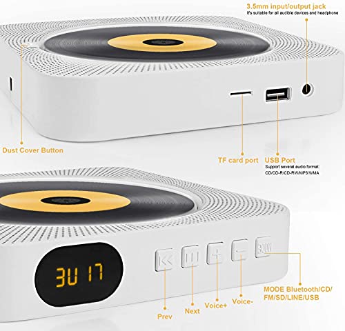 Mini Bluetooth CD Speaker with FM Radio
