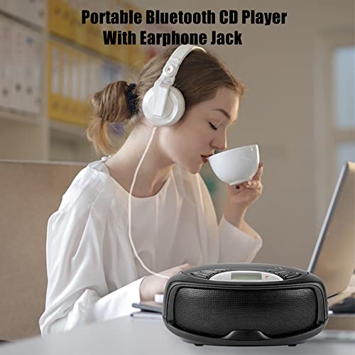 Gelielim Bluetooth CD Player Boombox | FM Radio