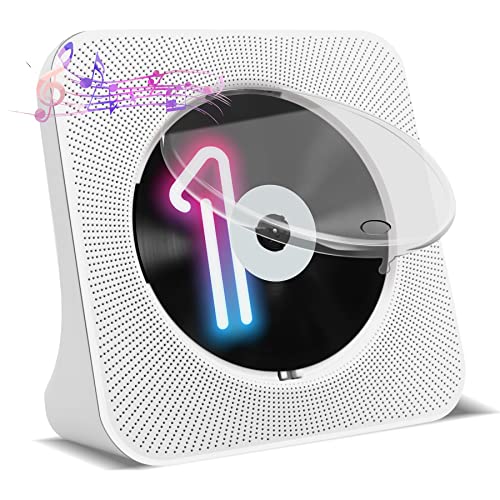 Bluetooth CD Player with Speakers - Homlab