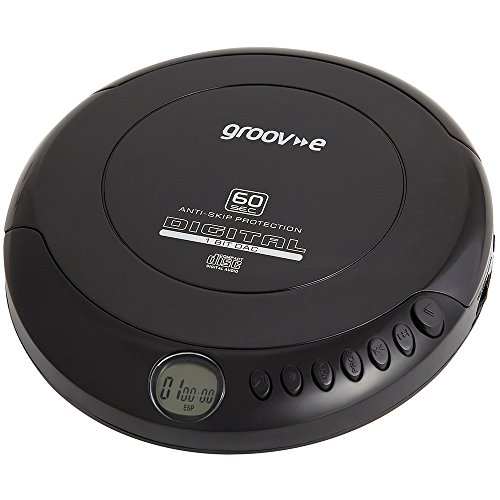 Groov-e Compact CD Player - Retro Portable Music