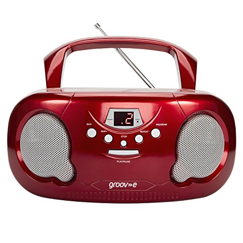 Portable CD Player Boombox with Radio