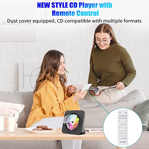 Bluetooth CD Player with HiFi Speakers & FM Radio