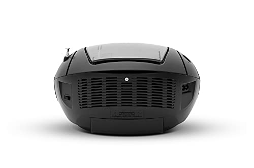 Portable Retro Radio CD9959 MW CD Player - Black