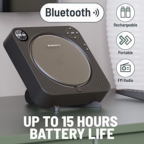 Oakcastle CD150: Wall Mountable Bluetooth CD Player