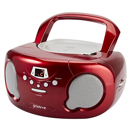 Portable CD Player Boombox with Radio