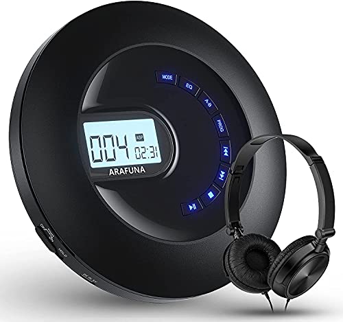 Portable CD Player for Car and Travel, Walkman