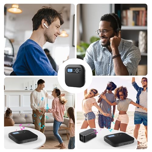 Portable CD Player with Bluetooth Speakers, Rechargeable