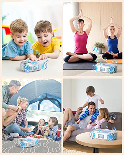 Portable CD Player with Bluetooth Speaker and Remote Control