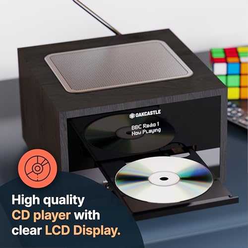 Oakcastle DAB400: Bluetooth DAB+ Radio & CD