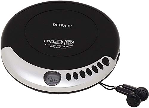 Denver DMP-391 Portable CD Player with MP3 Support