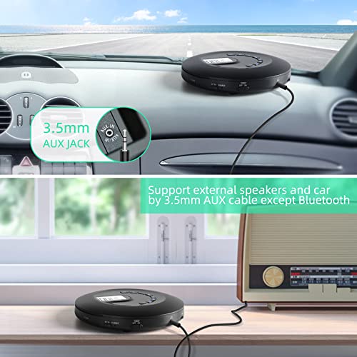 Portable CD Player for Car and Travel, Walkman