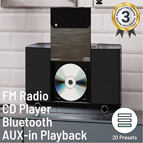 Wall Mountable Bluetooth CD Player | Hi-Fi Stereo System