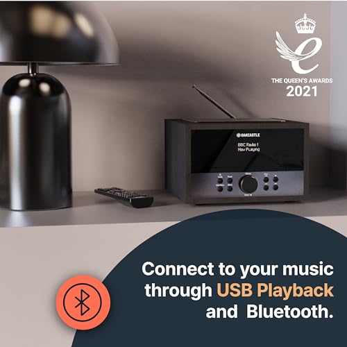 Oakcastle DAB400: Bluetooth DAB+ Radio & CD