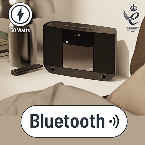 Wall Mountable Bluetooth CD Player | Hi-Fi Stereo System