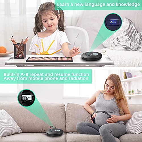 Portable CD Player for Car and Travel, Walkman