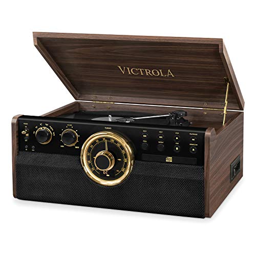 Victrola Empire 6-in-1 Bluetooth Record Player