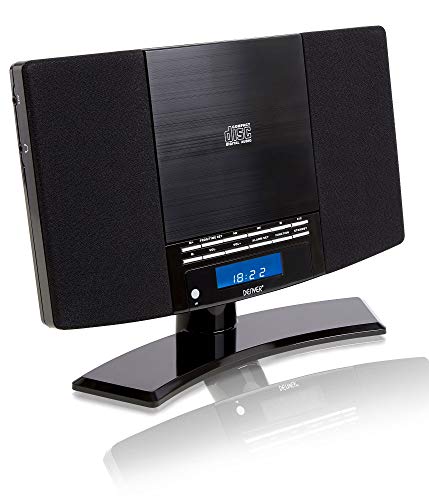 Denver CD Player with Speakers, Radio & Clock