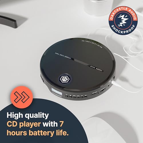 Portable CD Player | Walkman | 7 Hour Battery