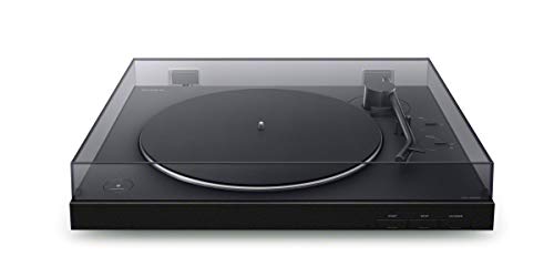 Sony PS-LX310BT Bluetooth Turntable, Black, Phono Pre-Amp