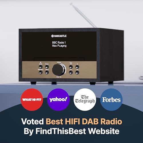 Oakcastle DAB400: Bluetooth DAB+ Radio & CD