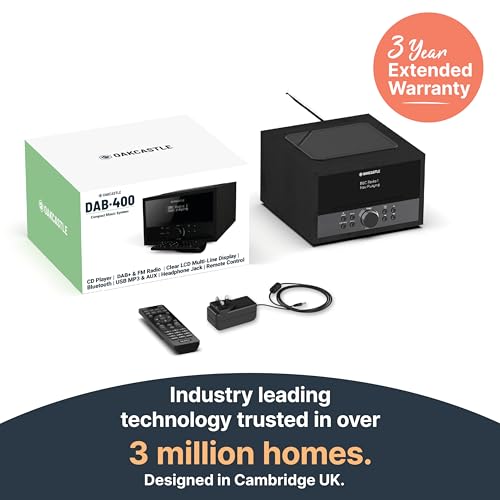 Oakcastle DAB400: Bluetooth DAB+ Radio & CD