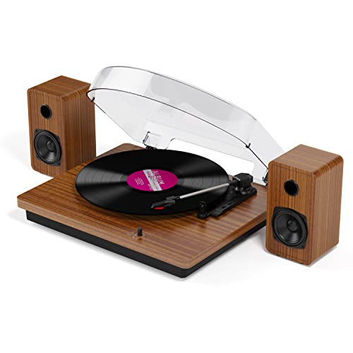 Mersoco Bluetooth Stereo Turntable: Home Entertainment & Decoration