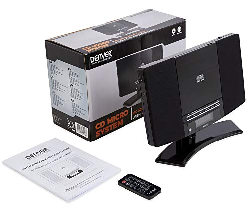 Denver CD Player with Speakers, Radio & Clock