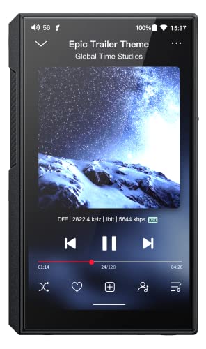 FIIO M11S Hi-Res MP3 Music Player, Android 10 Snapdragon
