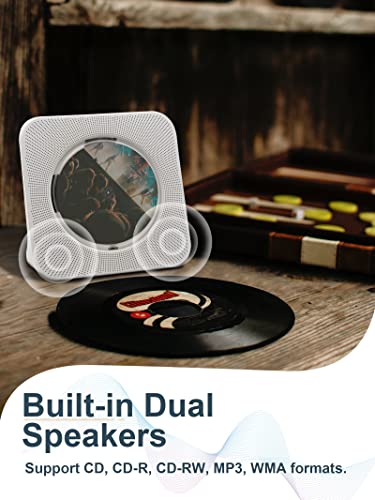 Bluetooth CD Player with Speakers - Homlab
