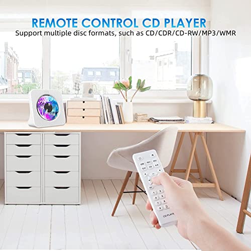 Bluetooth CD Player with HiFi Speakers, FM Radio