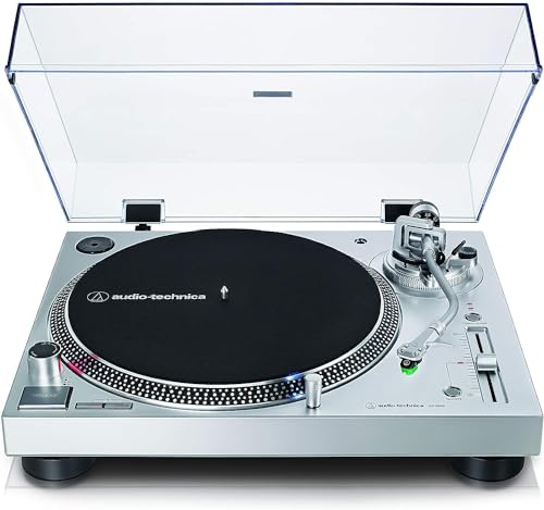 Audio-Technica LP120XUSBSV Direct-Drive Turntable - Silver