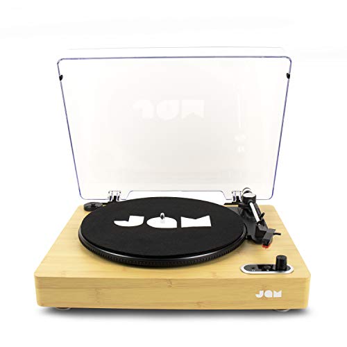 JAM Wireless Vinyl Record Player - Woodgrain