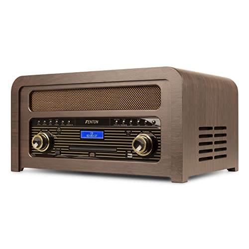 Fenton Nashville Retro CD Player Combo with Bluetooth