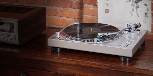 Audio-Technica LP120XUSBSV Direct-Drive Turntable - Silver
