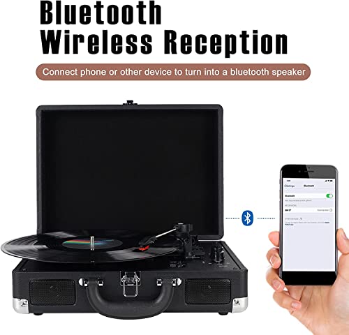 Retro Record Player with USB & RCA Output