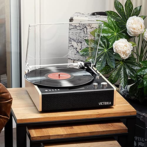 Bluetooth Turntable with Audio-Technica Cartridge | Bamboo | VTA-72