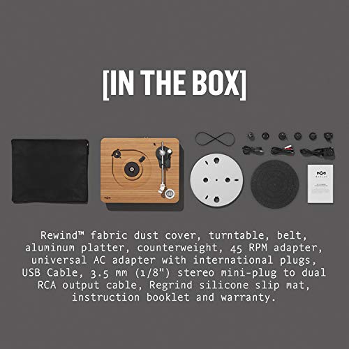 House of Marley Bamboo Stir It Up Turntable